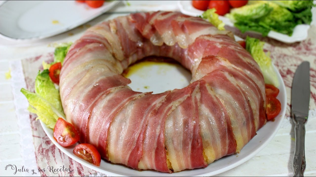 Rosca de carne picada y bacon.🎄 ESPECIAL NOCHEVIEJA!!