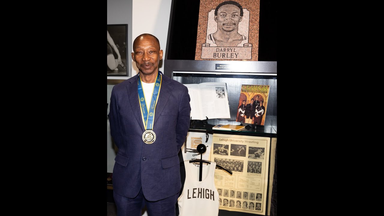 2025 National Wrestling Hall of Fame Distinguished Member Darryl Burley