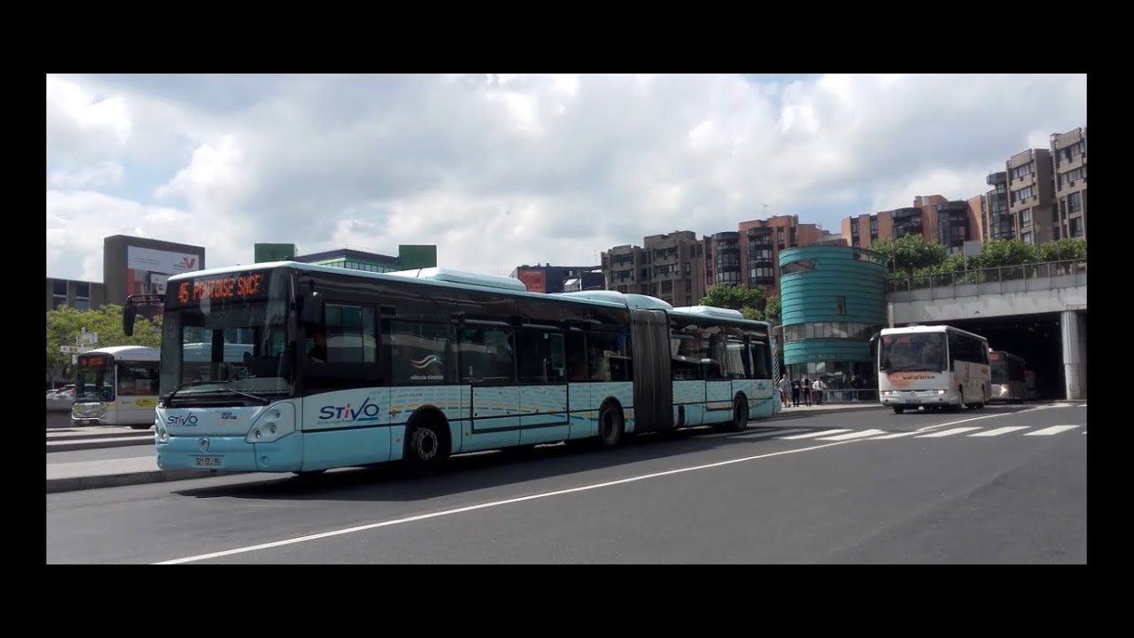 STIVO & Lacroix - En Gare Routière de Cergy Préfecture, le Haut & Pontoise (95)