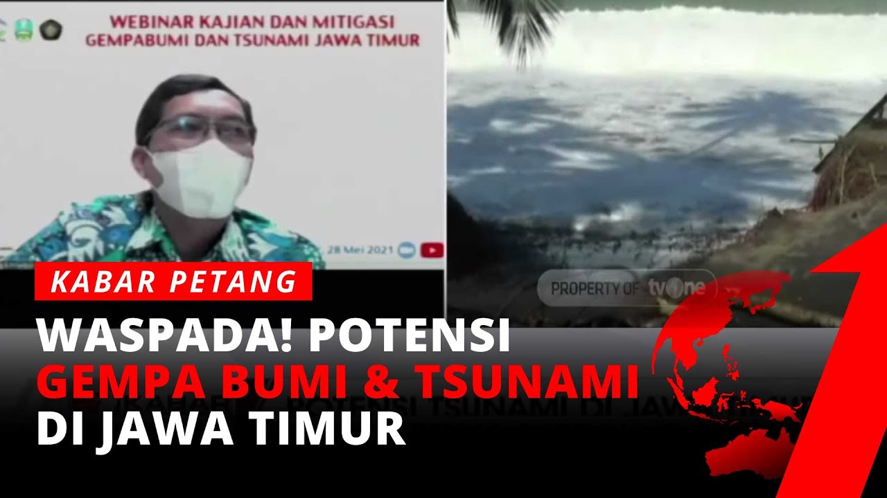 BMKG Ingatkan Potensi Tsunami hingga 29 Meter di Pesisir Selatan Jawa Timur | Kabar Petang tvOne
