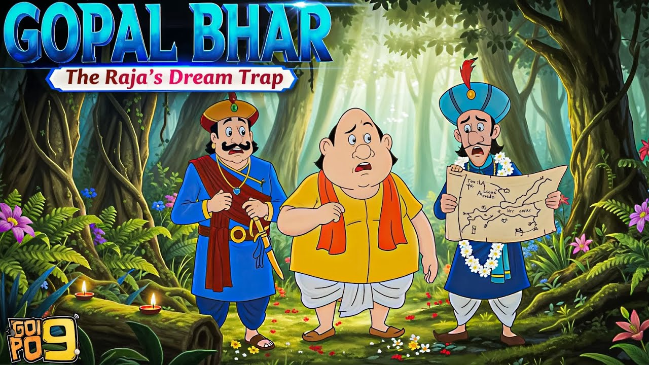 ধনের খোঁজে রাজা-গোপাল! | Treasure Hunt Turns Into Lost Journey 😱 | Gopal Bhar