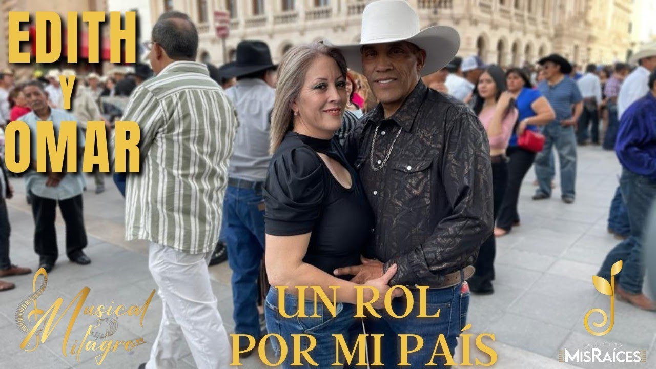 Edith y Omar bailan el nuevo éxito de Musical Milagro y @academiamisraicesdeallanmo5736