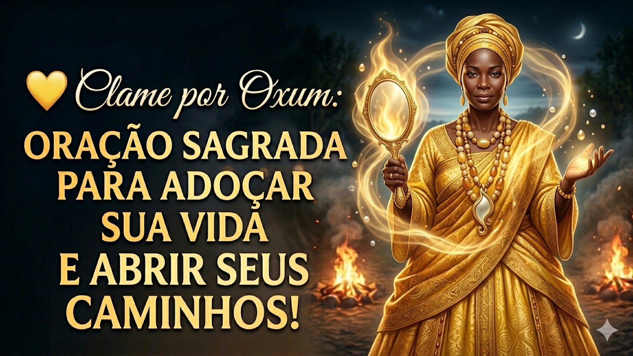 Oração Sagrada a Oxum: Doçura, Proteção e Caminhos Abertos