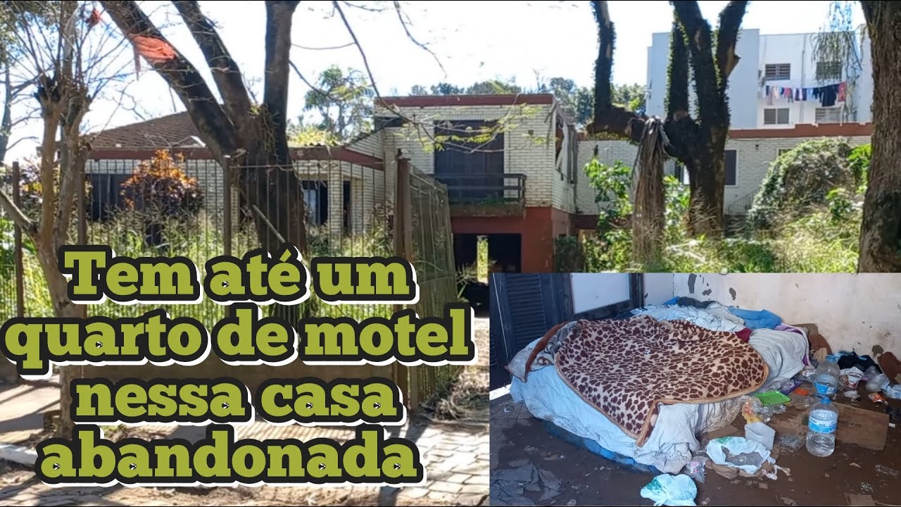 virou um motel essa casa abandonada desde a enchente