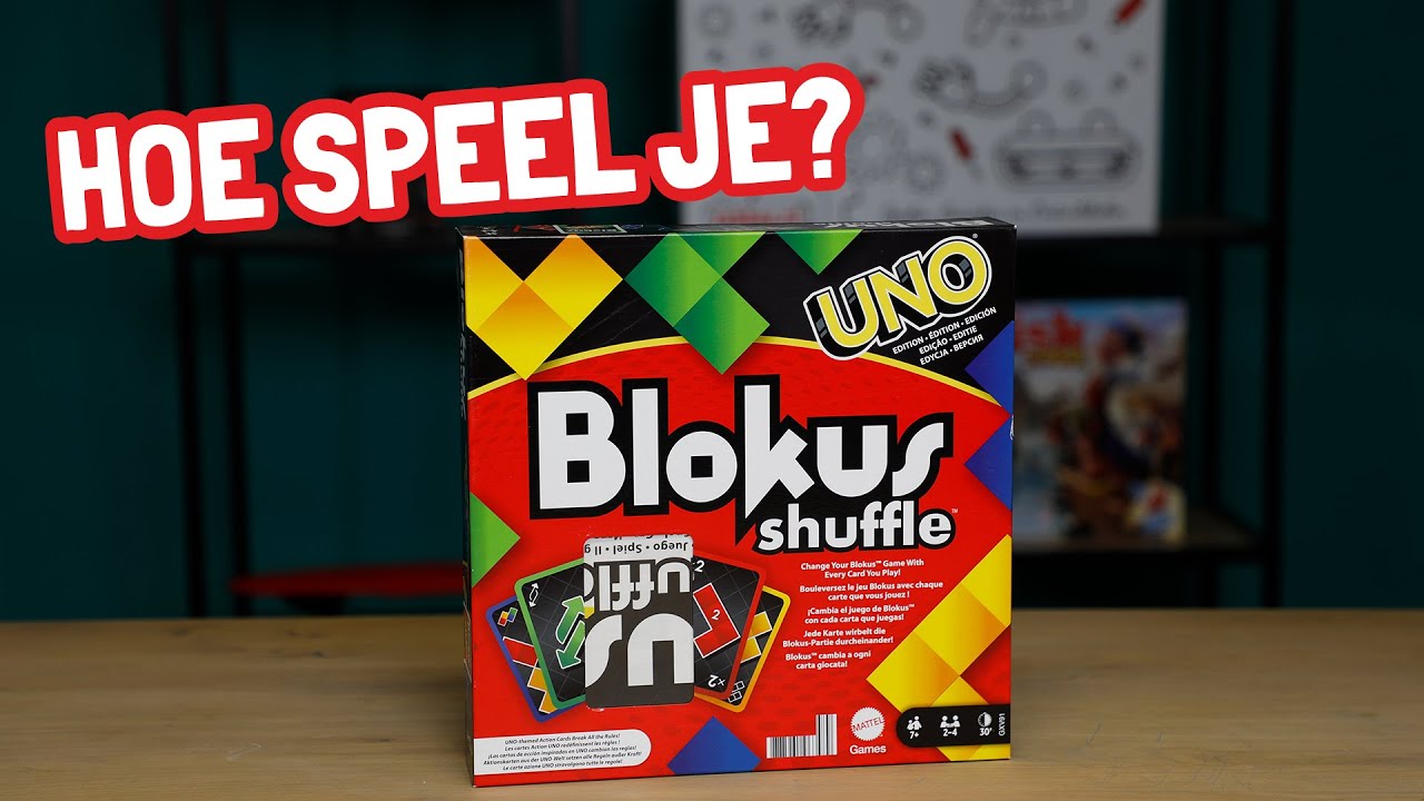 Hoe Speel je Blokus Shuffle Uno Edition