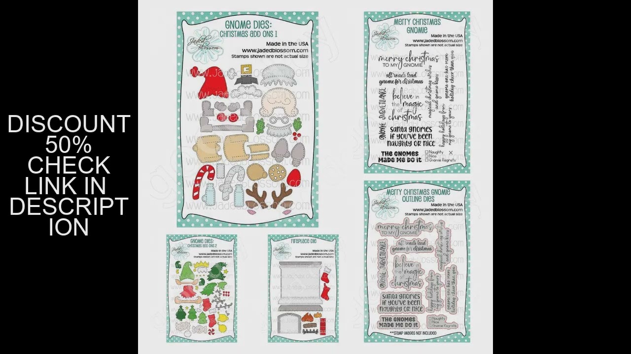 Christmas Gnome Clothes Fireplace Cutting Dies Stamps Scrapbook Diary Decoration Embossing Template