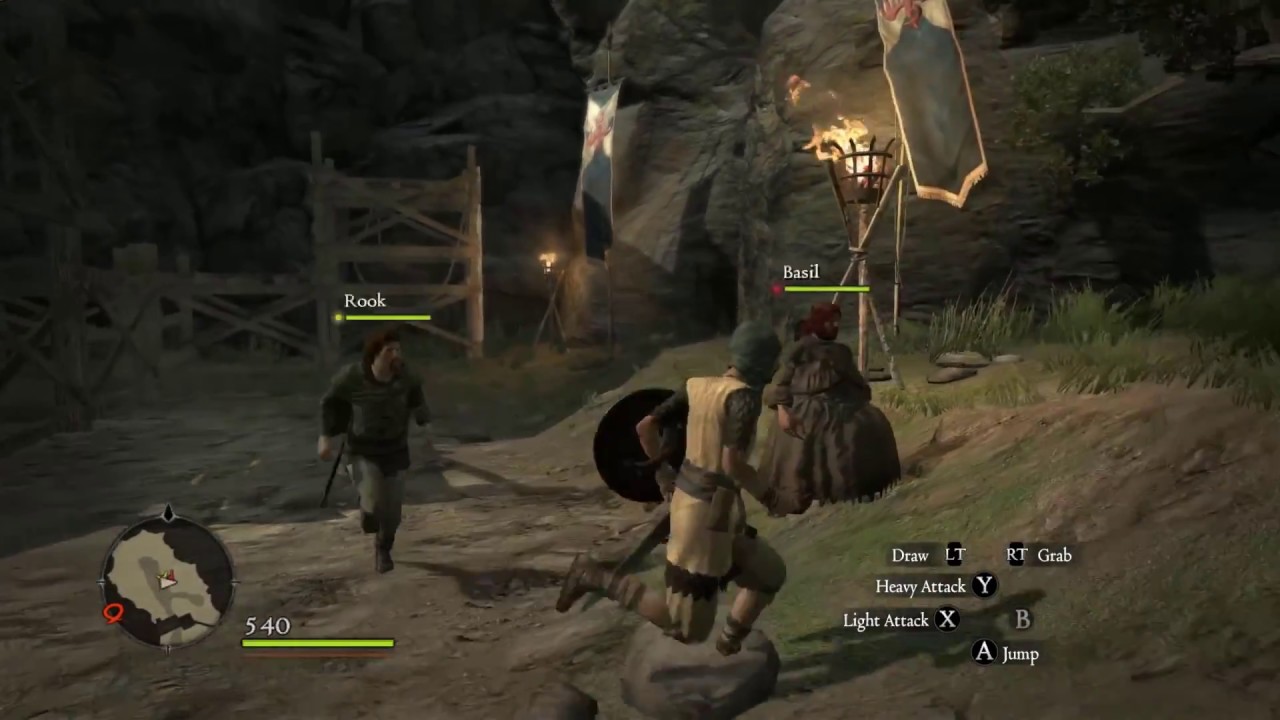 ASMR Dragons Dogma: DA - Struggling with a snake