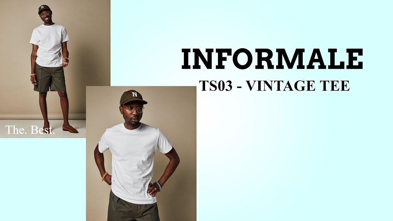 The Ultimate White T-Shirt Review: Informale TS03