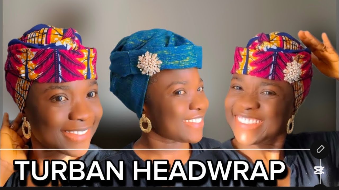 Quick & Easy Ankara/Asooke Headwrap/ Tutorial / Fulani Headwrap/ Turban 🔥🔥