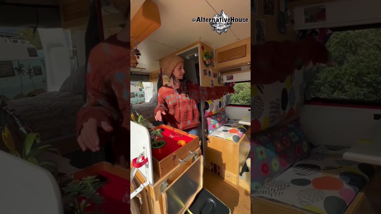 Camper Van With Full Size Shower and Toilet