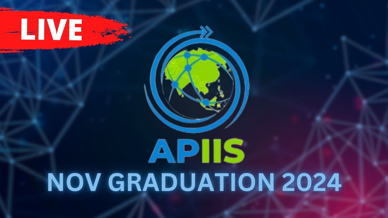 APIIS November Graduation Ceremony