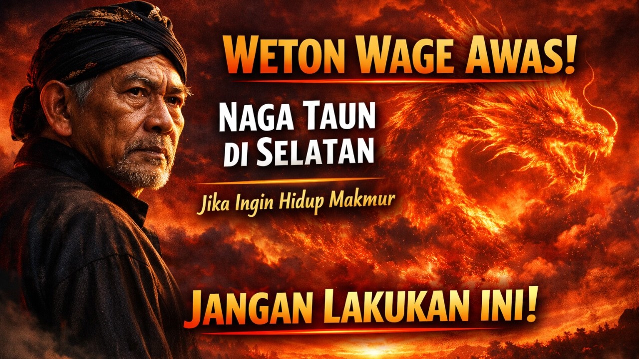 WETON WAGE! AWASS!!! BULAN INI NAGA TAUN DI SELATAN. JANGAN LAKUKAN HAL INI!!!
