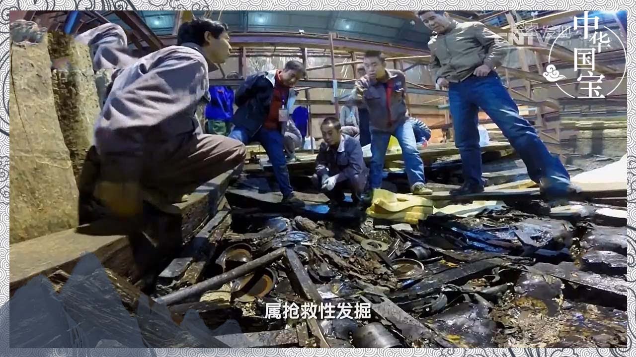 海昏侯大墓考古发掘现场 在众多大墓被盗掘的情况下 它为何能安然无恙？&mdash;&mdash;海昏侯大墓考古发掘现场《考古进行时》| 中华国宝
