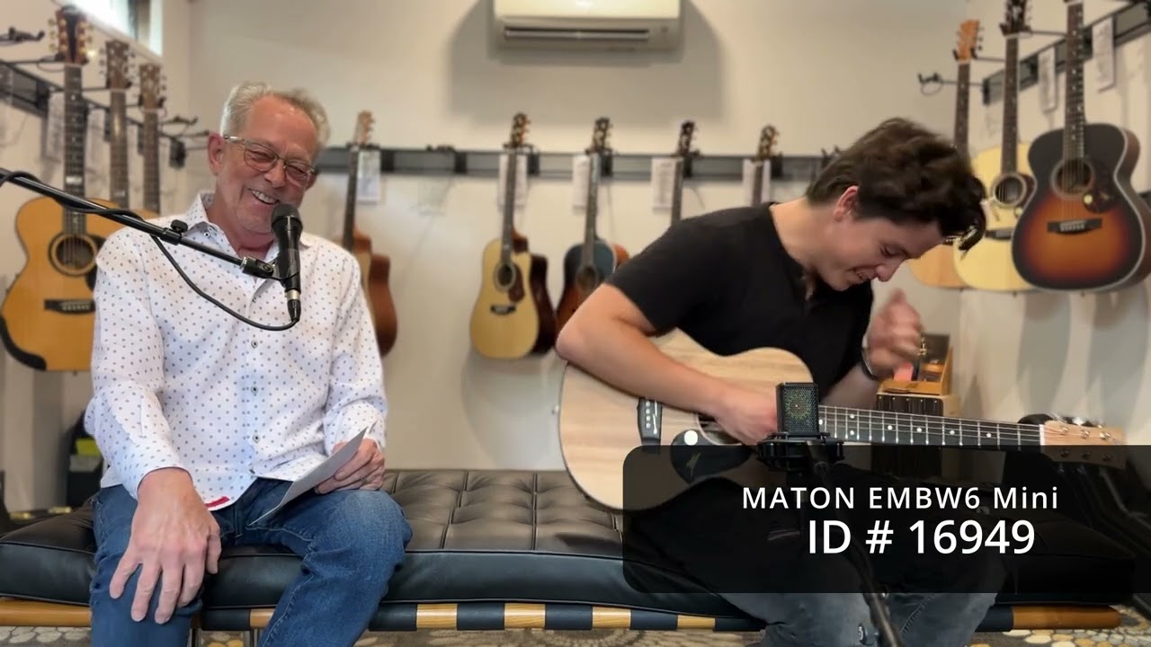 Maton Guitars EMBW6 Mini #16949