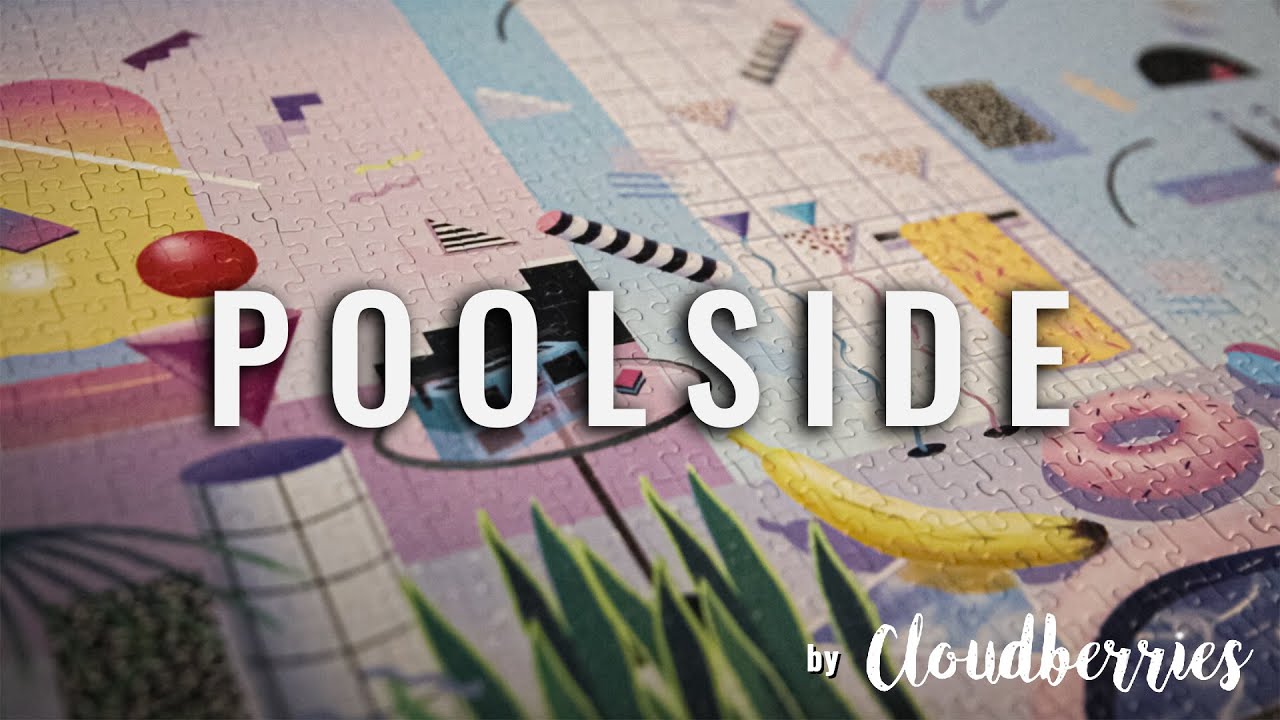 RETRO JIGSAW PUZZLE - 4K TIMELAPSE (Poolside | Cloudberries)