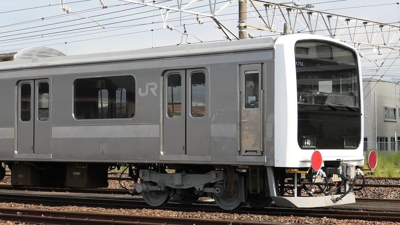 E501系JR九州へ譲渡！K753+K752編成甲種輸送　沼津駅にて