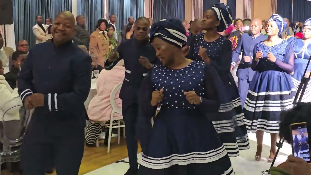 Reception Step of  Mr and Mrs Mafanya Wedding Celebration