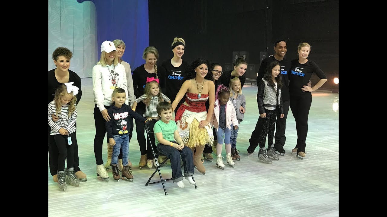 Disney On Ice Dare to Dream Behind the Scenes