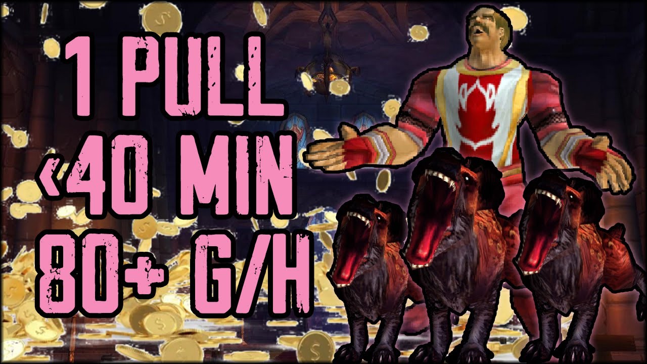 PALADIN GOLD FARMING | SM Library 1 PULL | 80G P/H  | CLASSIC WOW GUIDE