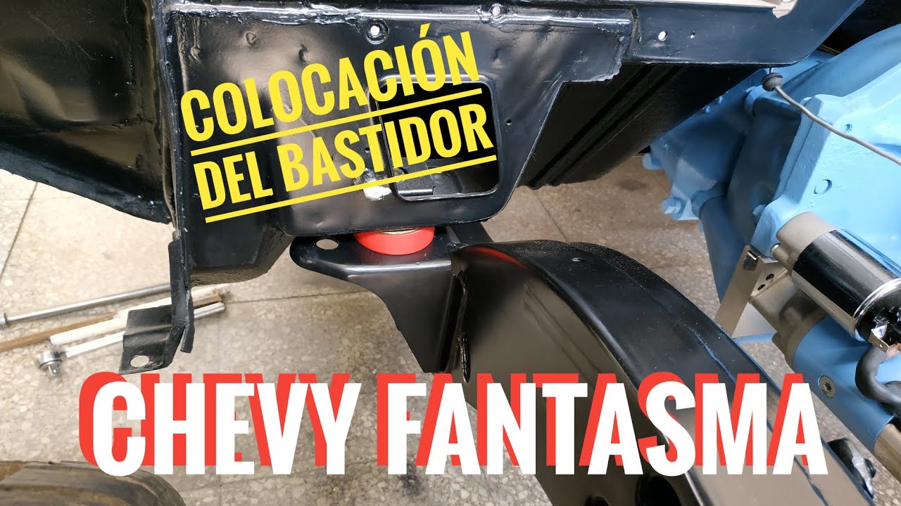 Colocacion y centrado del bastidor o semi chasis Chevy serie dos - Chevy Nova
