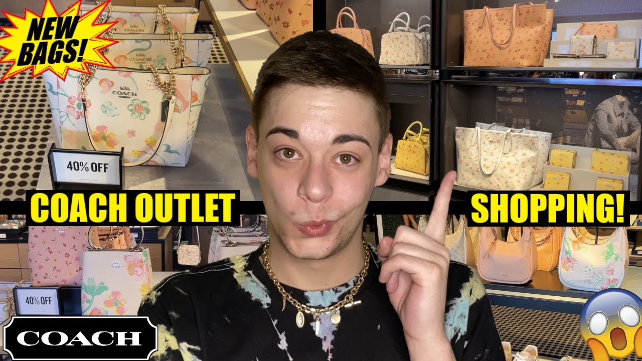 Dreamy Coach Outlet Shopping Vlog! NEW Coach Outlet Mothers Day Bags!