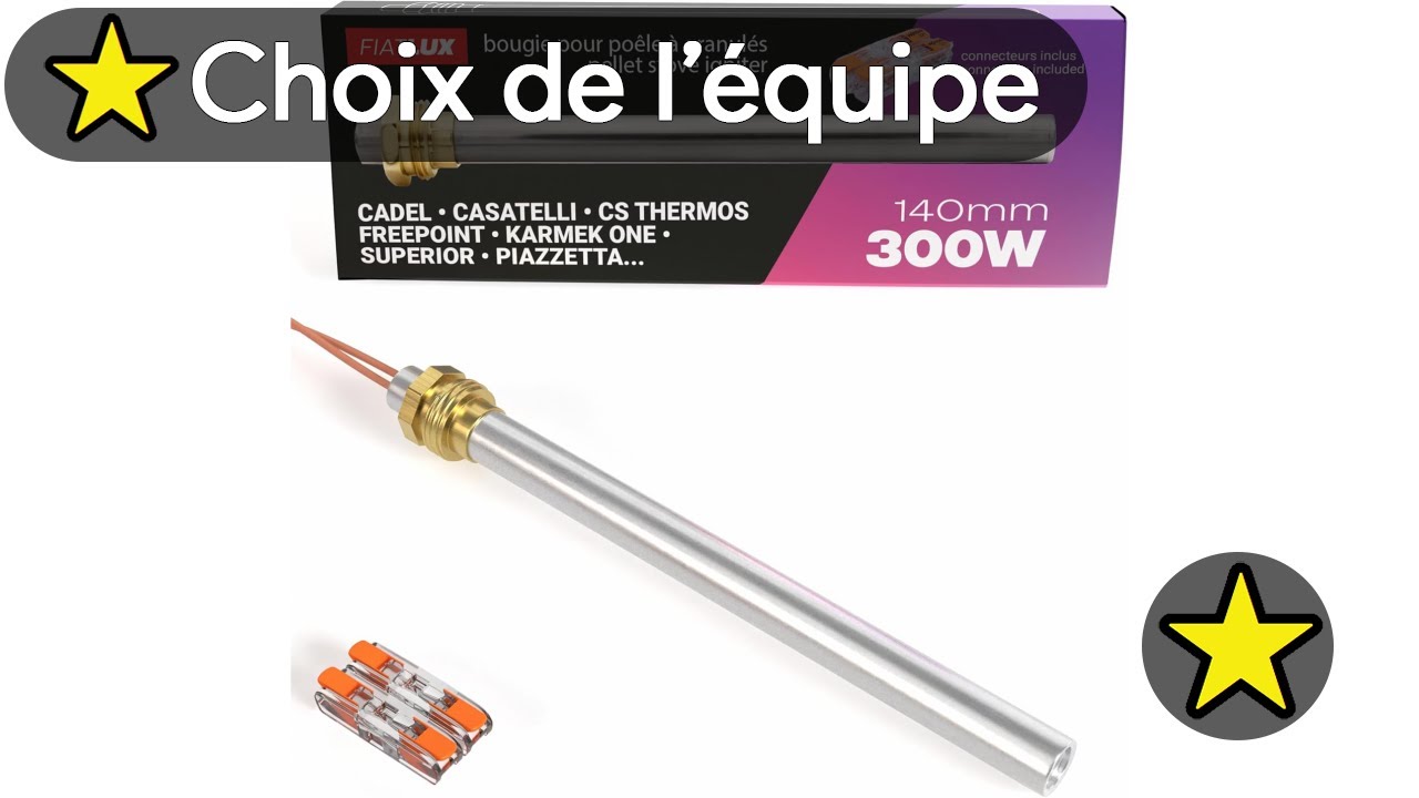 🟢 TOP 3 MEILLEUR BOUGIE D'ALLUMAGE DE POELE A GRANULES 2025