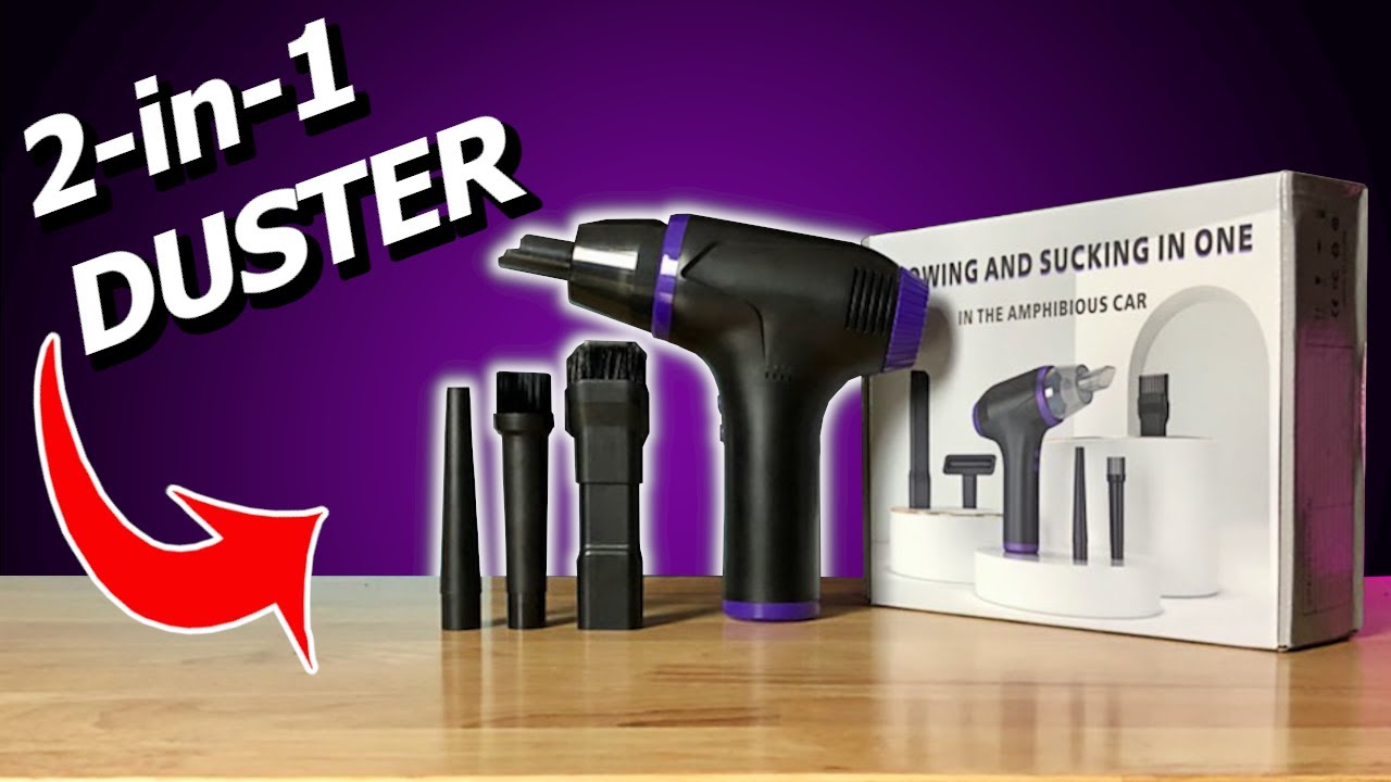 NEVER Have a Dirty PC Again With This Air Duster by Pergear 2-in-1 Blower-Vac