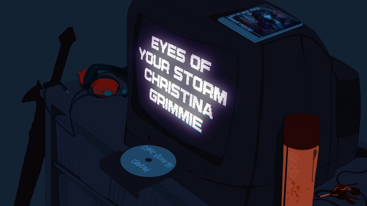 Eyes Of Your Storm - Christina Grimmie (Lyric Music Video)