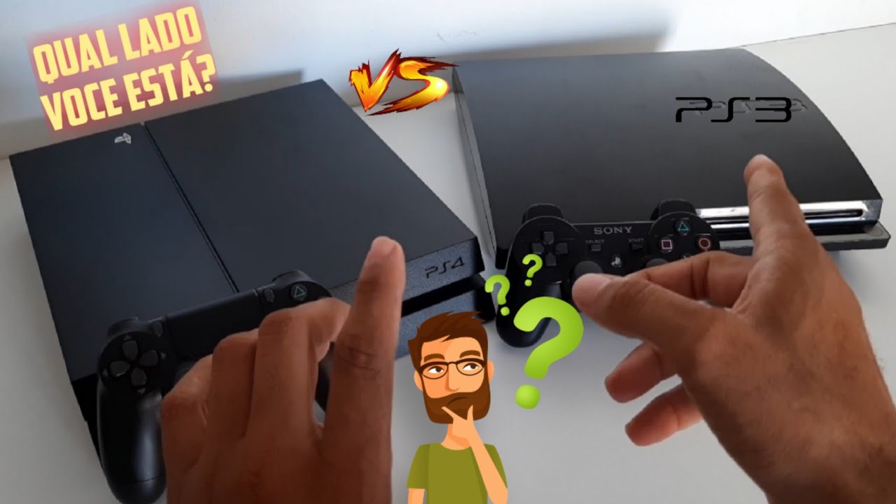 PS3  ou PS4 Qual escolher?