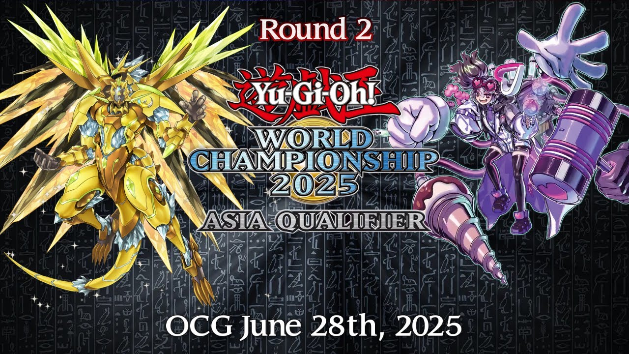 OCG WCQ ASIA │ Crystron K9 VS Vanquish Soul K9 │ Round 2 Yu-Gi-Oh! June 2025