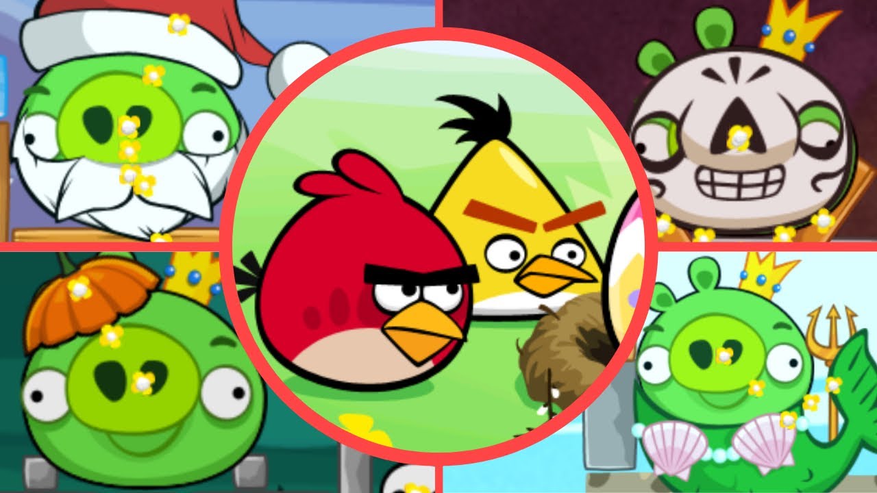 Angry Birds Seasons Mod (3.1.1) - All Bosses (Luta dos Bosses)
