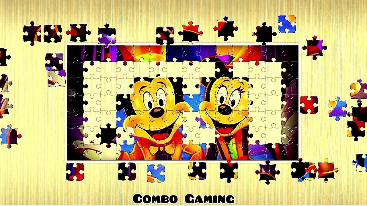 puzzle #4963 gameplay || HD New funny frankly Micky mouse Disney world cartoon jigsaw puzzle 