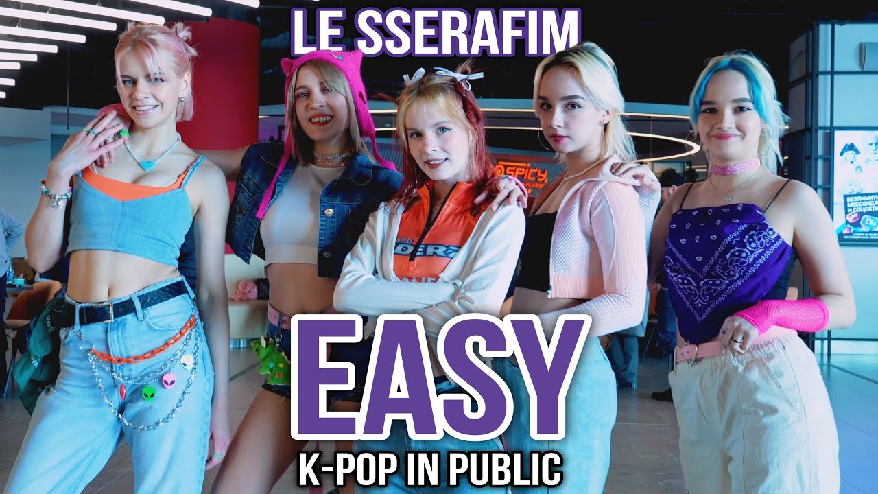 [K-POP IN PUBLIC] [One take] LE SSERAFIM (르세라핌) - EASY | Dance cover | Covered by HipeVisioN
