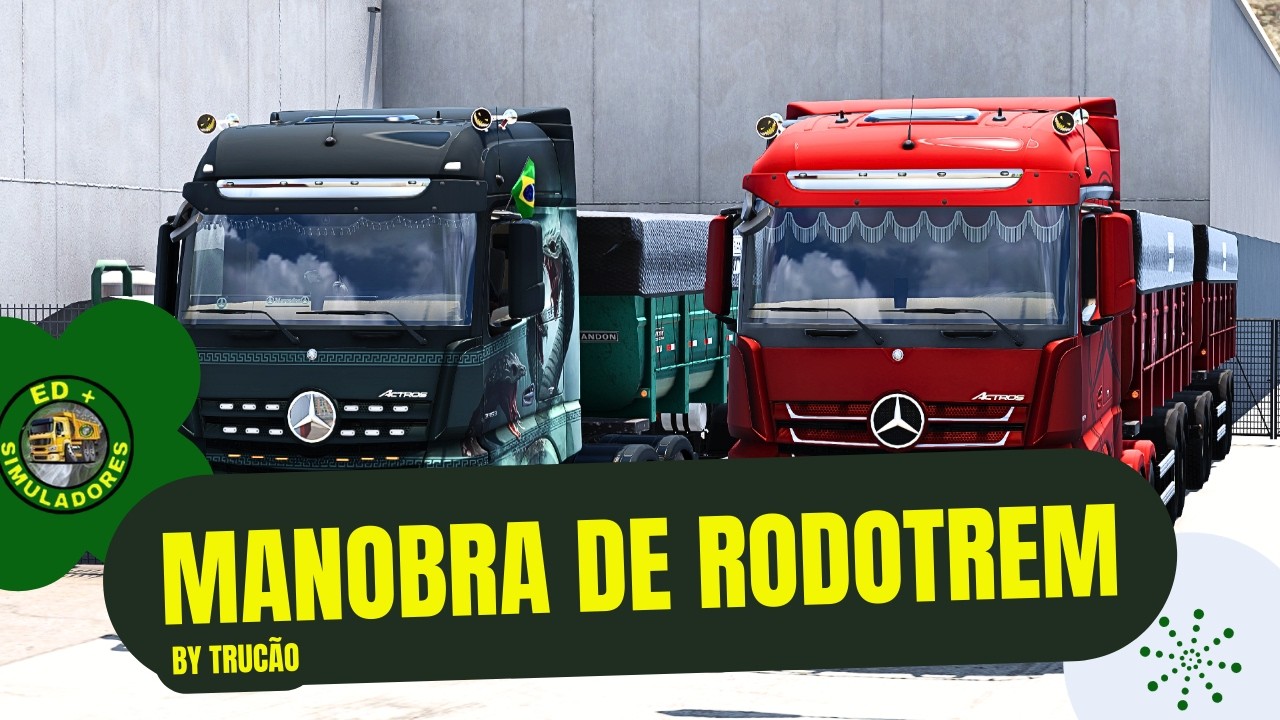 SENSACIONAL MANOBRA DE RODOTREM/ PARABENS TRUCÃO