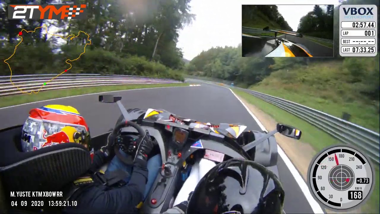 Nurburgring Nordschleife KTM XBOW RR  M.YUSTE WITH CO PILOT