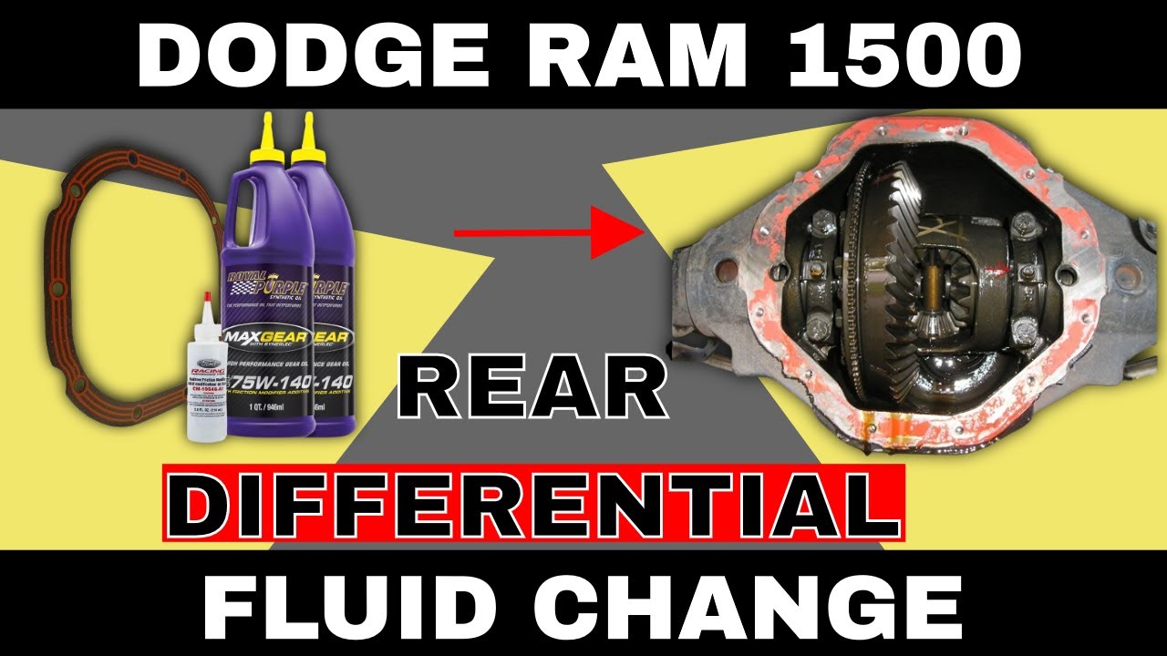 How To: Change The Rear Differential Fluid in a 2006 Dodge Ram 1500 (J.O.A.T.D.)