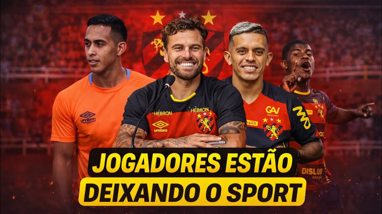 MEIA, LATERAL E VOLANTES ESTÃO DEIXANDO O SPORT CLUB DO RECIFE. LUCAS LIMA CONTINUA NA ILHA?