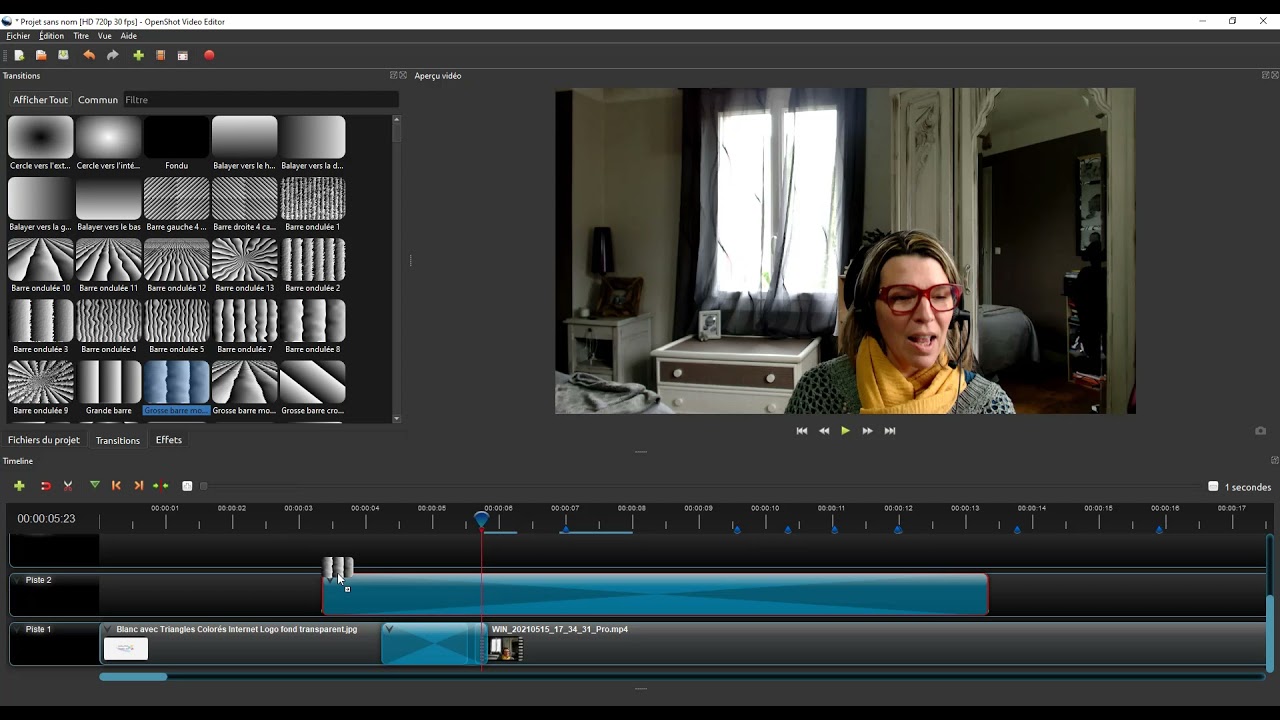Open shot tuto utilisation