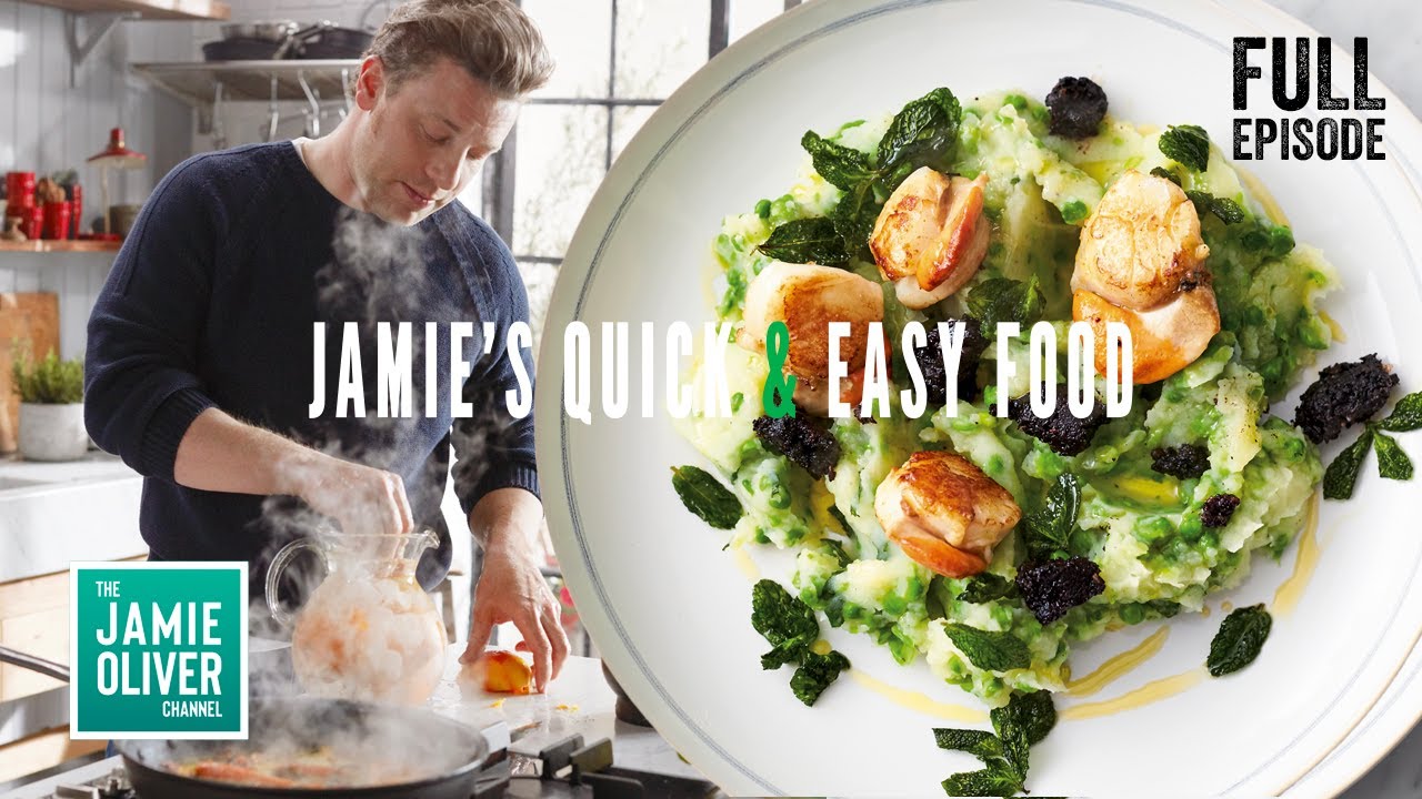 Quick & Easy Food | 5 Ingredient Recipes With Jamie Oliver | Full Episode | S1 E1