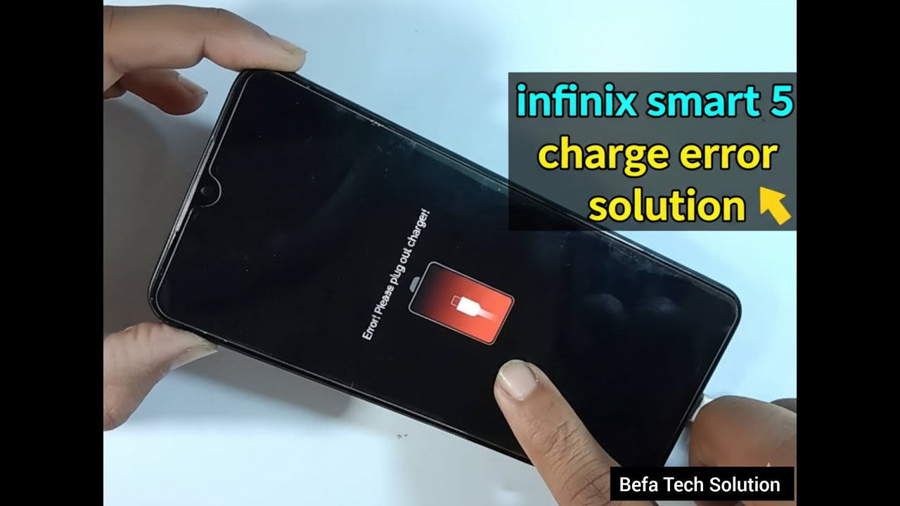 Ошибка зарядки Infinix Smart 5. Пожалуйста, отключите зарядное устройство. Проблема с подключение...