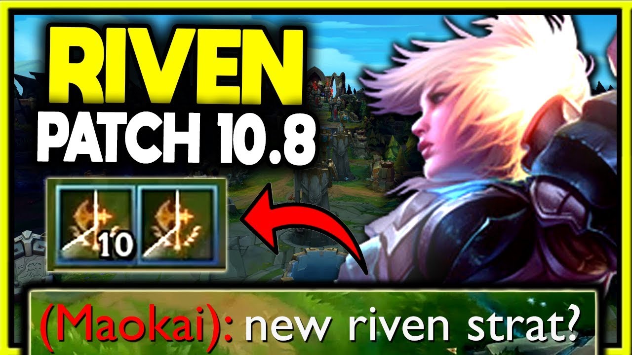 BEST RIVEN COUNTER STRAT VS ALL TANKS PATCH 10.8+ - SEASON 10 RIVEN TOPLANE GUIDE