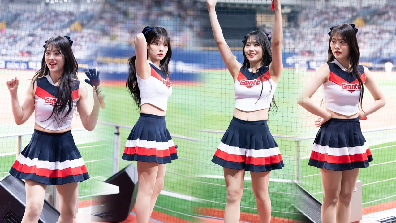 롯데자이언츠 오효정 치어리더 #1 250429 4k
