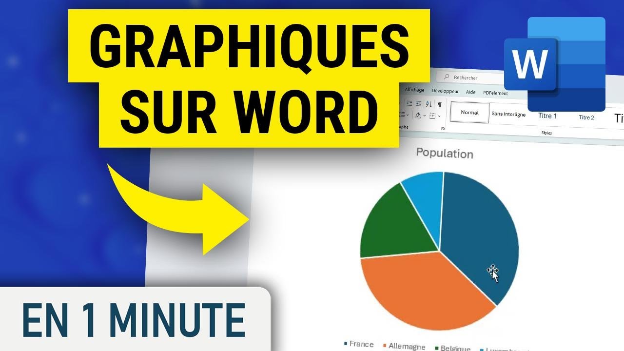 Insérer un graphique sur Word