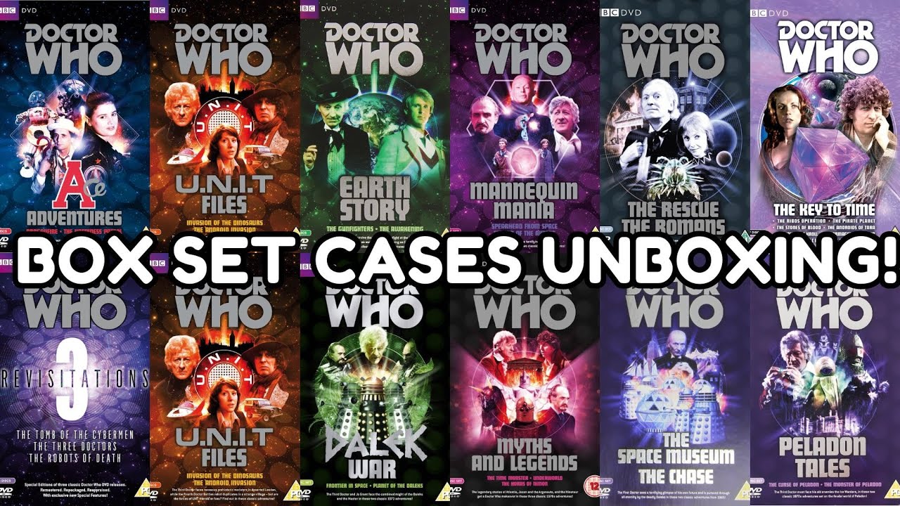 Doctor Who Box Set Cases Unboxing from John Fischer!