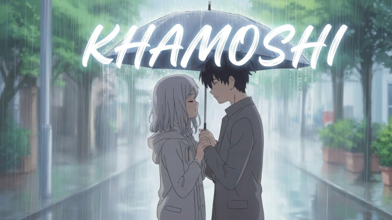 Khamosh Si Baatein 🌧️ | Slow Romantic Hindi Lyrical Song | Rain Vibe Status