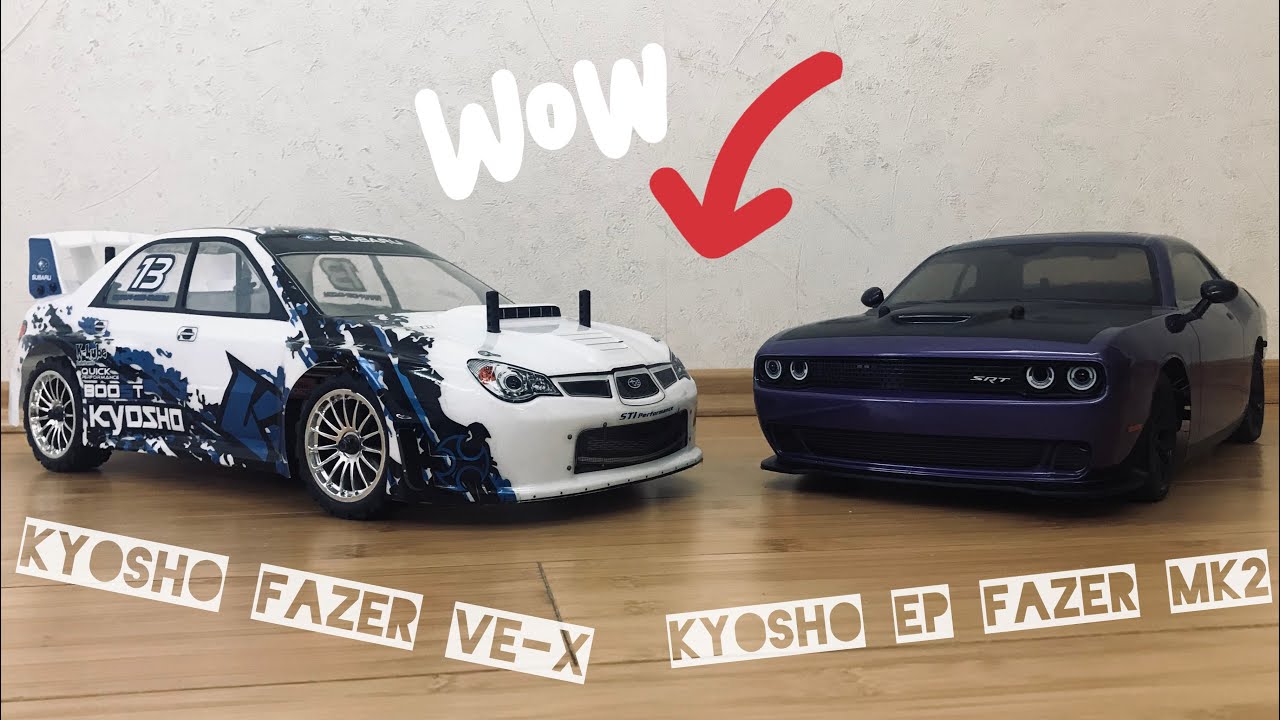 Review Kyosho EP Fazer Mk2 vs KYOSHO Fazer VE-X - что купить в 2021 году из Kyosho!?