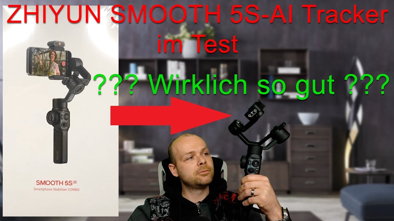 ZHIYUN SMOOTH 5S AI-GIMBAL IM TEST
