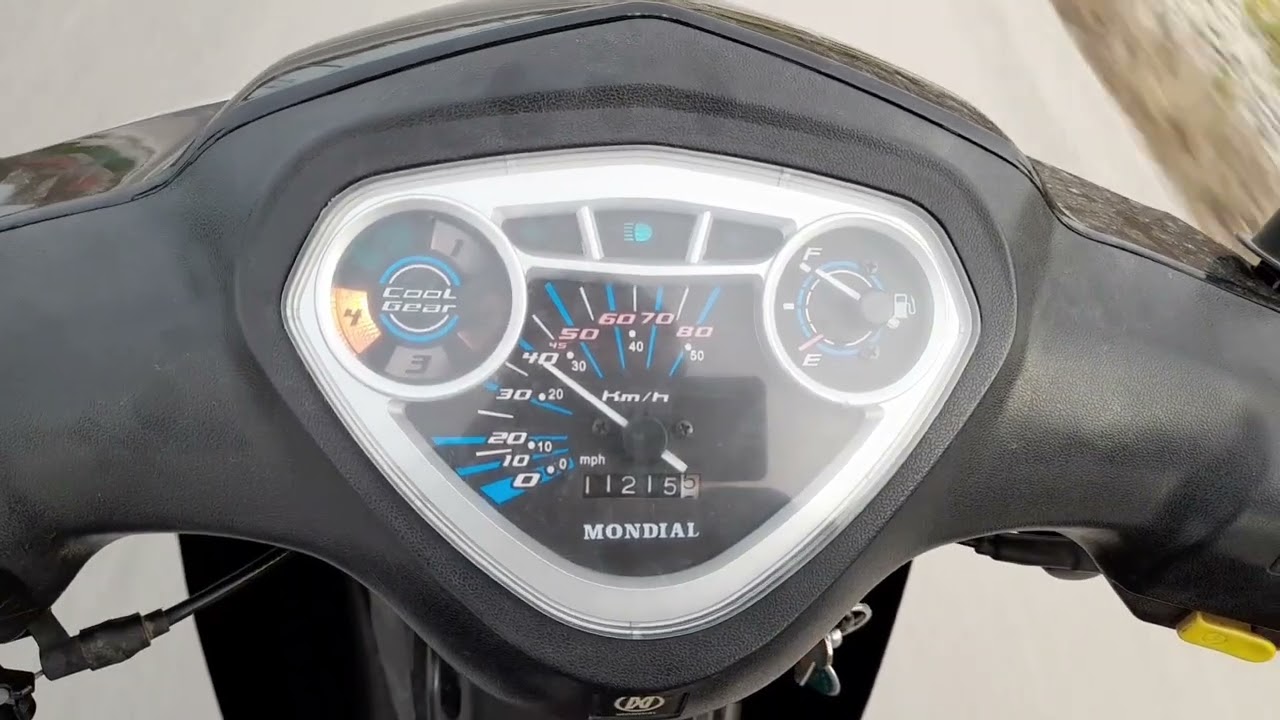 100 km de YAKIT TESTİ 50cc Mondial Cub