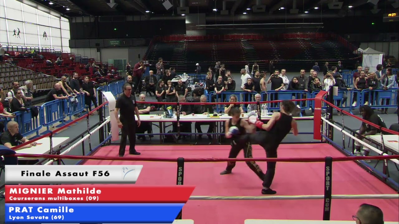 Finale France Assaut 2022 / F56 - Mathilde MIGNIER - Camille PRAT