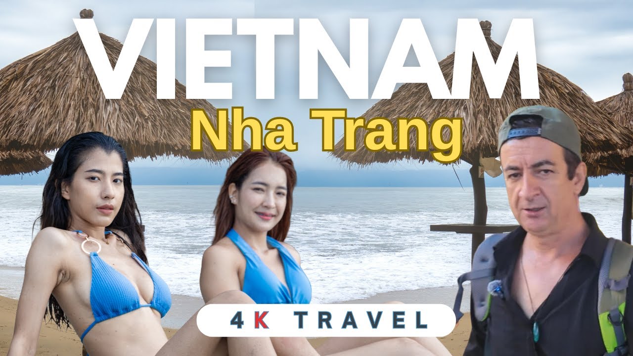 🇻🇳 Мои первые впечатления о Нячанге | Даже лучше, чем я ожидал! | Город, пляж и уличная еда | 4K